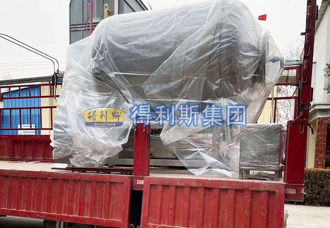 3500L真空滾揉機裝車發貨聊城